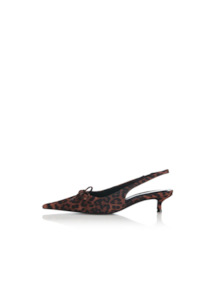 ALIAS MAE Eva Mule - Leopard Satin