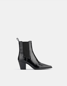D O F: DEPARTMENT OF FINERY Giorgia Boot - Black Abbresevato