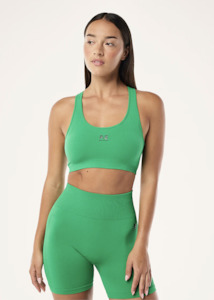 P.E NATION Restore Seamless Sports Bra - Kelly Green