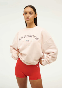 P.E NATION Recreation Sweat - Washed Blush