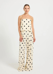 PASDUCHAS Sophia Pants - Cream/Black