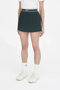Womens: HUFFER Birdie Pleated Golf Skort - Golf Green