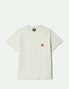BRIXTON Union HW Short Sleeve Boxy Pocket Tee - Off White