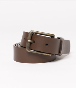 Rusty: RUSTY High River Leather Belt - Chocolate
