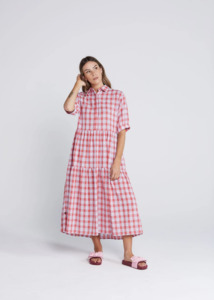THING THING Luna Dress - Checkmate