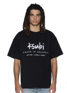 KSUBI Plated Ekcess Short Sleeve Tee - Jet Black