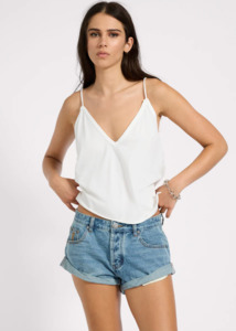 ONE TEASPOON Bandits Low Waist Denim Shorts - Blue Crush