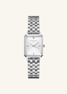 Rosefield: ROSEFIELD Octagon XS Watch - Silver