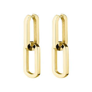 ROSEFIELD Dual Hoops - Gold