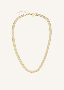 ROSEFIELD Large Snake Necklace - Gold