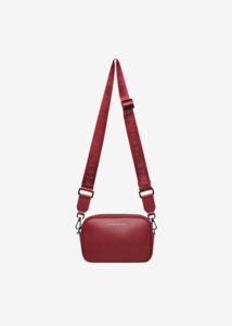 STATUS ANXIETY Plunder Bag Webbed Strap - Rouge