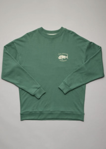 JUST ANOTHER FISHERMAN Snapper North Crew - Vintage Teal