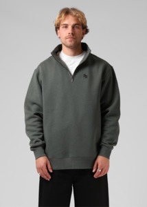 RPM Track 1/4 Zip Sweater - Bottle