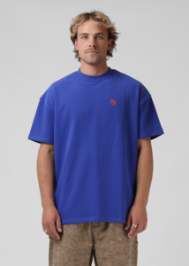 Rpm: RPM O/S Sanded Tee - Cobalt