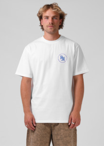 RPM Circle Puff Tee - White