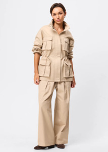 Jackets: MOSSMAN My Muse Anorak - Natural