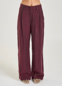 SUMMI SUMMI Boss Pant - Kina Pinstripe