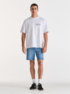 Mens Shorts: LEE L-Two Slim Short - Bold Blue