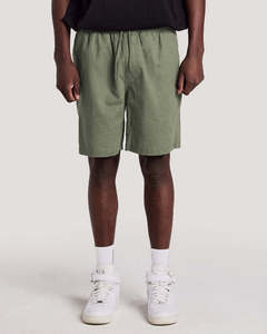 HUFFER Lin-In Relax Shorts - Khaki