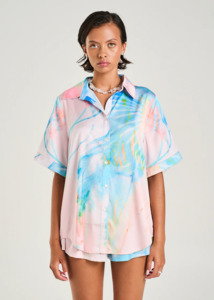 SUMMI SUMMI Button Up Shirt - Meduse Phase