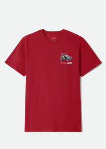 BRIXTON Coors Light Raceway Short Sleeve Tee - Coors Red