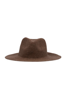 RUSTY Dean Crushable Straw Hat - Chocolate