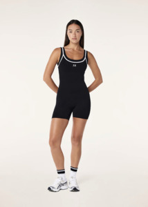 Activewear: P.E NATION Forward One Piece - Black