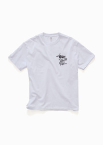 S Double: S DOUBLE Ultra Glide Tee - White