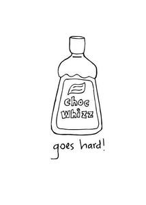 Alarf: ALARF Choc Wizz Goes Hard Tee - Army Replen