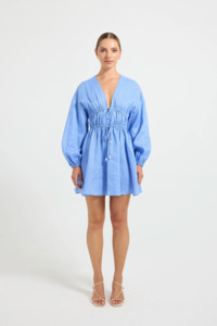Pasduchas: PASDUCHAS Vera Mini Dress - Ocean