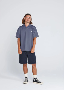 THING THING Stride Tee - Slate Blue