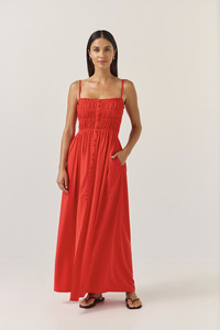 Tuesday Label: TUESDAY LABEL Game Dress - Tomato