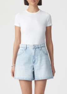 NOBODY DENIM Baby Tee - White