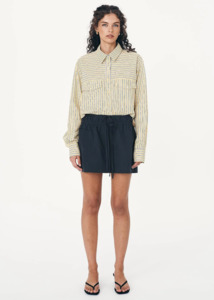 ROWIE Jessica Cargo Mini Skirt - Washed Ink