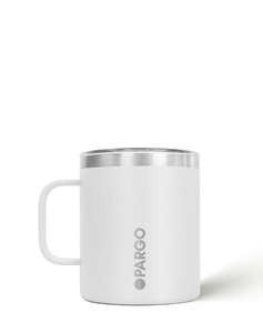 Pargo: PARGO 12oz Insulated Mug - Bone White