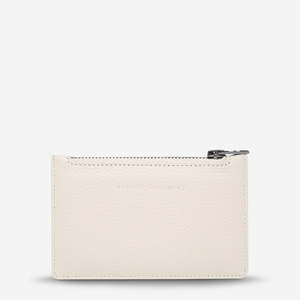 Status Anxiety: STATUS ANXIETY Avoiding Things Wallet - Chalk