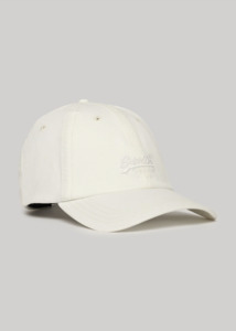 SUPERDRY Vintage Embroidery Cap - New Ecru