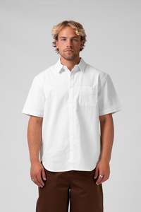 Rpm: RPM Scoop Shirt - White