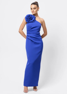 MOSSMAN Dreamstate Maxi Dress - Cobalt