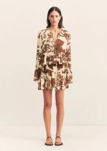 SHONA JOY Noa Mini Skirt - Pineapple/Wallflower
