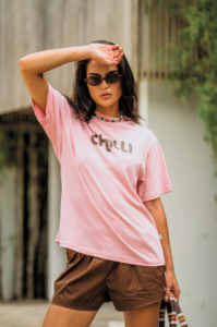 ARAMINTA JAMES Chilli Tee - Candy Pink