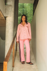 ARAMINTA JAMES AJJA Pocket Shirt - Blush Pink