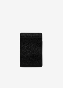 Status Anxiety: STATUS ANXIETY Flip Wallet - Black