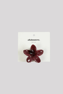 All About Eve: ALL ABOUT EVE Ruby Hibiscus Clip - Port