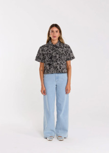 Thing Thing: THING THING Zephrya Top - Black Daisy