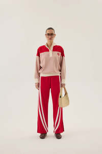 ARAMINTA JAMES AJ Vintage Knit Sweatshirt - Soft Blush