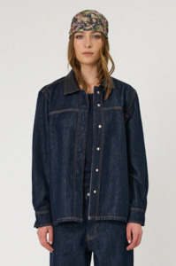 REMAIN Stella Shirt - Indigo