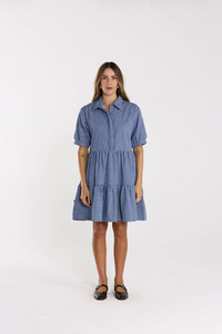 Thing Thing: THING THING Nova Dress - Skyline Denim