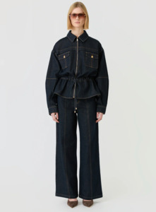 ESMAEE Franca Denim Jacket - Dark Indigo