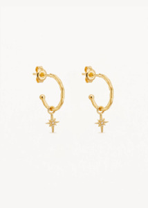 BY CHARLOTTE Starlight Hoops - Gold